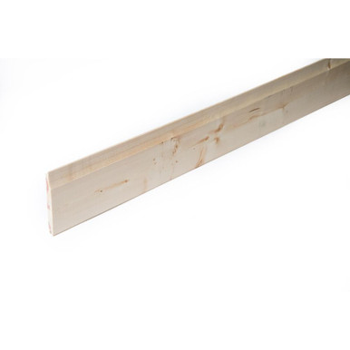 Timber Cladding, Smooth Softwood, 12mm Width, 113mm Height, PEFC Certified, Tongue and Groove product image