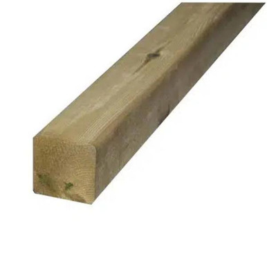 Redwood Post, Planed Natural Finish, R4C Structural Grade, 1800mm x 70mm x 70mm, PEFC Certified product image