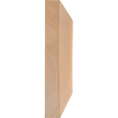 Whitewood Timber, Planed Finish, White, 19mm x 90mm product image