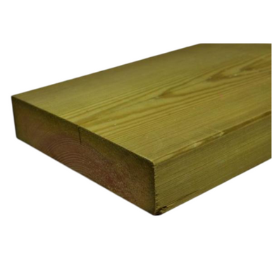 Premium C24 Treated Timber Carcassing, Eased Finish, 6000mm x 47mm x 200mm, UC1 Class, PEFC Certified product image