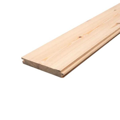 Timber Cladding, Softwood Matchboard, 25mm x 125mm, FSC Certified, PTGV2S Quality product image