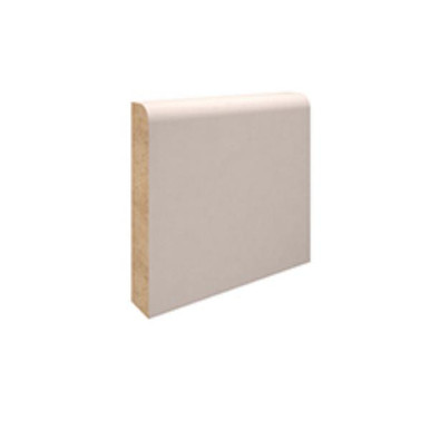 White Primed MDF Pencil Round Skirting, Smooth Finish, Moisture Resistant, 94 x 18 x 4400mm product image