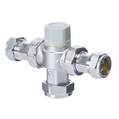 Altecnic Compression Thermostatic Mixing Valve 15mm CA-100822 product image