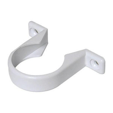 FloPlast ABS Solvent Weld Waste Pipe Clip White 40mm WS35W product image