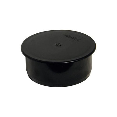 FloPlast Soil Socket Plug Black 110mm SP296B product image