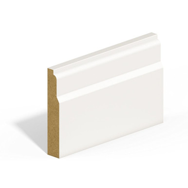 SAM28 Primed MDF Lambs Tongue Skirting 18 x 144mm product image