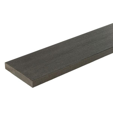 Saige Contemporary Decking Solid Board, 143mm x 23mm x 3.6m, Charcoal product image