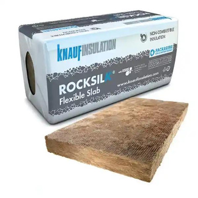 Knauf RockSilK Flexible Slab, 50 mm, 1200 x 600 mm, 8.64 M2 product image