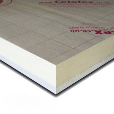 Celotex 2400 x 1200 mm Insulated P/Board, 50 mm, 62.5 mm O/A product image