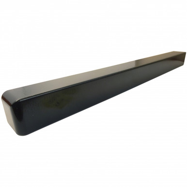 Freefoam Square Leg Fascia, 600 mm, Double Corner, WG, Black Ash product image
