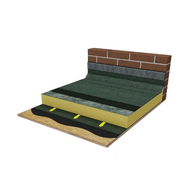 IKO Britorch SBS Torch-On Capsheet, Black, 8 M X 1 M product image
