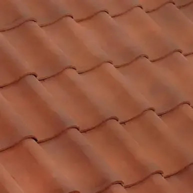 Edilians Third Round Butt Ridge Hip Tile, 330 MM, Old Vintage product image