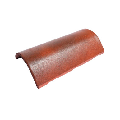 Crest Segmented Ridge Tile, 450 MM, Rustic Red product image