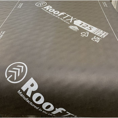 Don & Low RoofTX 125 Breather Membrane, 125 GSM, Black, 1 M X 50 M product image