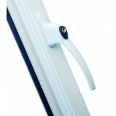 Era Maxim PVCU Locking Window Handle, White product image