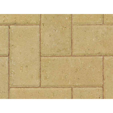 Marsh Keyblok Block Paving, 200mm x 100mm x 60mm, Buff, 404 Pack product image