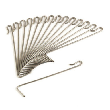 120mm Black Slate Hooks (500), 316 Grade, Crossinated product image