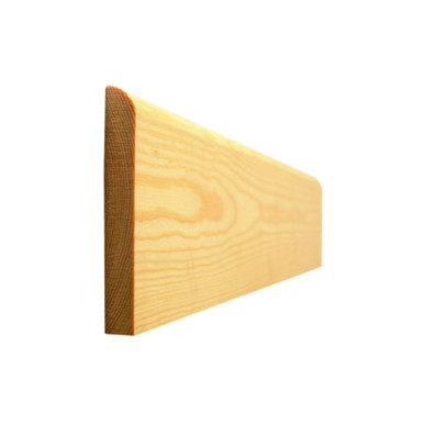 19 x 100mm Softwood Skirting, Single Sided Bullnosed, product image