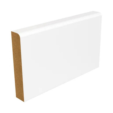 White Primed Mdf Pencil Round Architrave, 14.5mm x 44mm x 2100mm product image