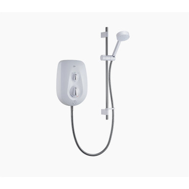 Mira Vie Electric Shower, 8.5kw, White/Chrome product image