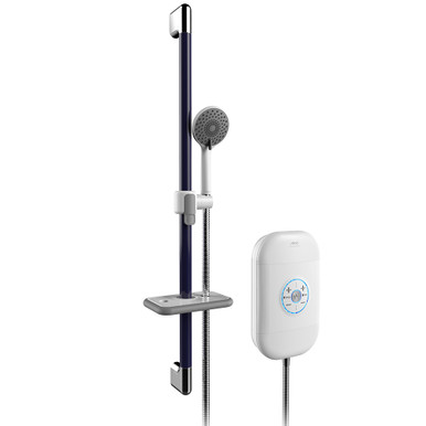 Icare Shower, 8.5kw, White, With Silver/White Kit product image