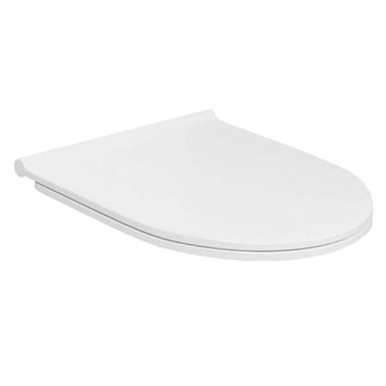 Mkm Skinny Toilet Seat, Soft Close, White product image