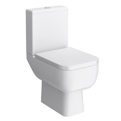 Rak Series 600 Close Couple Pan, Cistern, And Soft Close Seat product image