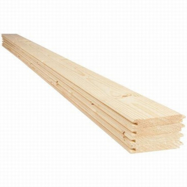 Softwood Matchboard, PTGV, 13mm x 100mm, 3m Length, Pack Of 10 product image