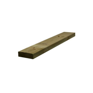 Incised C16 UC4 Treated Decking Joist, Planed & Eased, 47mm x 150mm x 3.6m product image