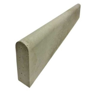 Concrete Edging, Round Top, Natural, 50mm x 200mm x 915mm product image
