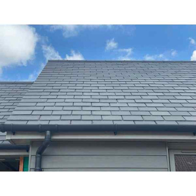 Haddon Standard Slate Tile, Spanish Dark Grey, 500mm x 250mm