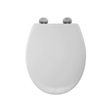 Croydex Constance Soft Close Quick Release Toilet Seat, White product image