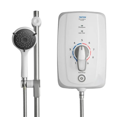 Triton Omnicare Design Shower With Extended Kit, 8.5kw, Digital Waste product image