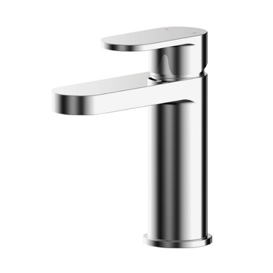 Mono Basin Mixer, Push Button Waste, Chrome product image