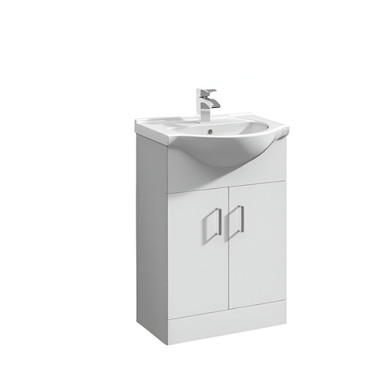 Aqua Polar Vanity Unit, 550mm, With Basin product image
