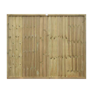 Grange Superior Closeboard Panel, 1.5m, Green product image