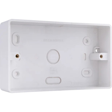 Nexus Pvc Rounded Surface Box, 2 Gang, 32mm product image