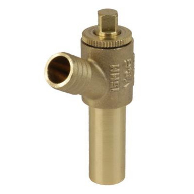 Genbra 15mm Type A Drain Off Cock, Extended Tail product image