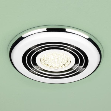 Cyclone Wet Room Inline Fan, Warm White product image
