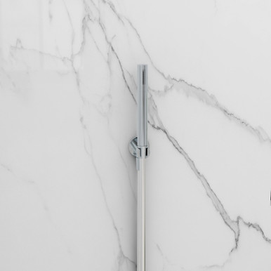Distinct Tasman Round Wall Outlet Elbow, Bracket, Smooth Hose, Round Pencil Abs Handset product image