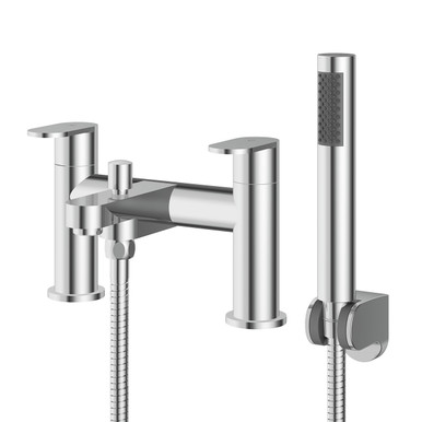 Ivy Bath Shower Mixer + Kit, Two Taphole product image