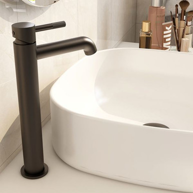 Charon, Tall Mono Basin Mixer, Click Waste product image