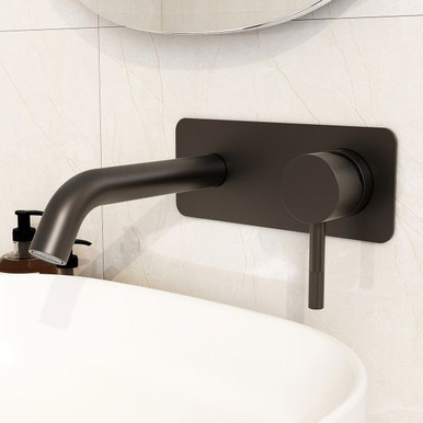 Charon, Wall Mounted Basin Mixer, Click Waste product image