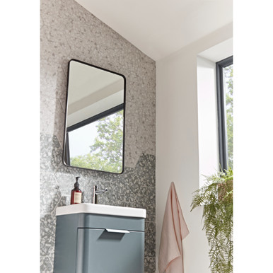 Indus Non-Illuminated Rectangular Mirror 700mm x 450mm product image