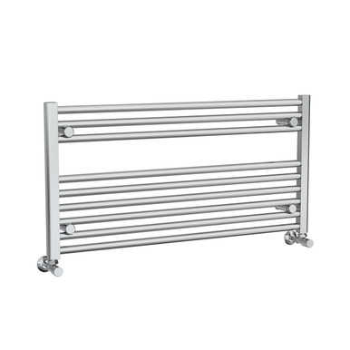 Distinct Cross Bar Horizontal Towel Rail, 25mm, Heating Only, 500mm x 1000mm product image