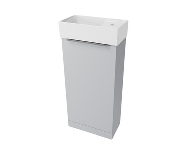 Distinct Arnslide Cloakroom Unit, 400mm, Light Grey (Unit Only) product image