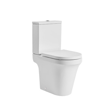 Distinct Scotia Comfort Height Short Projection Rimless Open Back Close Coupled Pan (Pan Only) product image