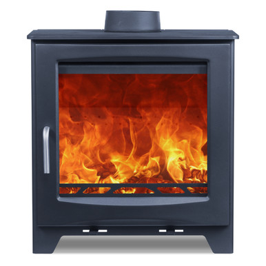Woodford Didsbury 5 Wide Wood Burning Stove / Multifuel Ecodesign Stove product image
