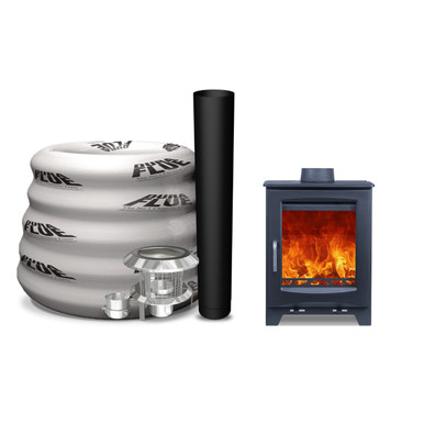Woodford Didsbury 5 Wood Burning Stove / Multifuel Ecodesign Stove - Basic Packs product image