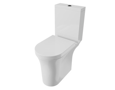 Distinct Dedham Comfort Height Rimless Open Back Close Coupled Pan (Pan Only) product image